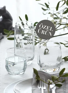 LAV Diamond 18'li Meşrubat Bardağı Seti