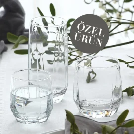 LAV Diamond 18’li Meşrubat Bardağı Seti